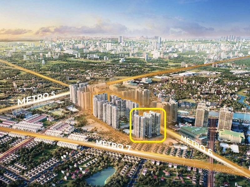 Bán căn hộ 3pn, 2wc tại the victoria  vinhomes smart city, 6,4 tỷ, 84 m2, hàng hiếm tại giá tốt