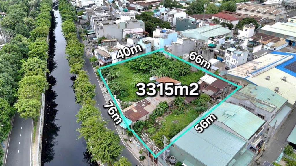Bán nhà mặt tiền 47 kênh tân hóa, tân thới hòa, tân phú, tphcm, cn 3315m2.  0967 876 ***