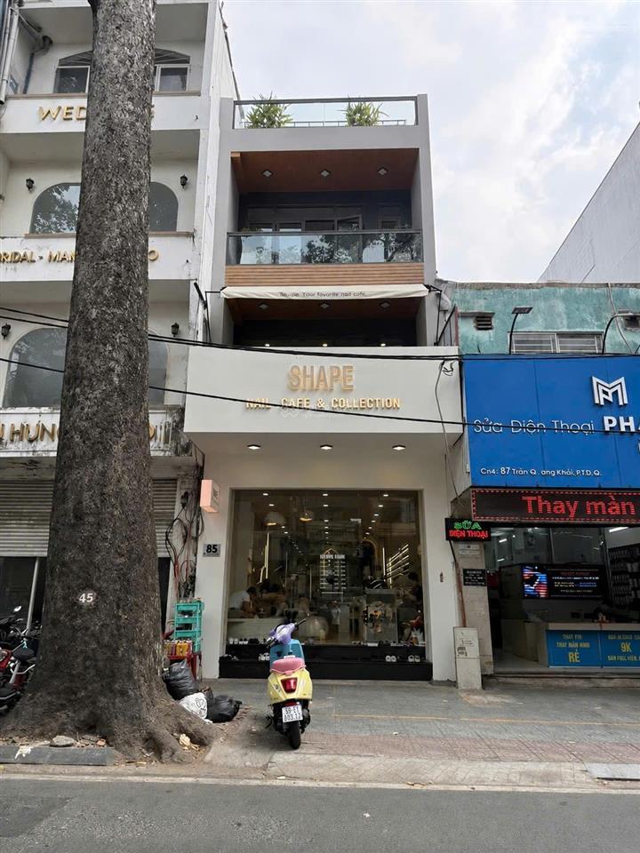 Bán nhà mặt tiền 85 trần quang khải, phường tân định, quận 1. dt 5x20m, 5 tầng. 0967 876 ***