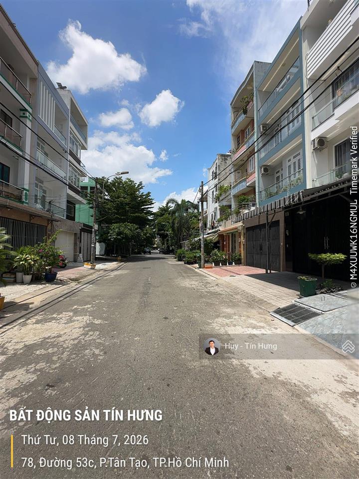 Bán nhà mt đường số 53c, 5 x 16m, cấp 4, giá 7,5 tỷ. gần aeon mall tên lửa