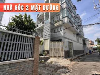 Bán nhà mới góc 2mt cư xá phú lâm a, 4 x 19m, 4 tấm, 10.5 tỷ (tín hưng)