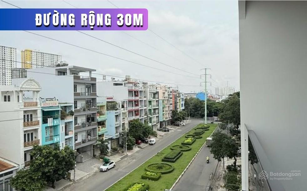 Bán nhà mt song hành, quận 6, dt 4 x 18m, 3.5 tấm, 12 tỷ. đường rộng 30m (tín hưng)