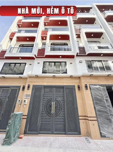 Bán nhà mới hẻm ô tô 730 hương lộ 2, dt 4 x 14m, 4 tấm, 6.75 tỷ (tín hưng)