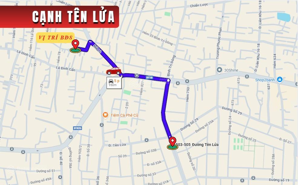 Bán nhà hẻm 59 mã lò, 4 x 8.5m, cấp 4, giá 3.6 tỷ. (tín hưng)