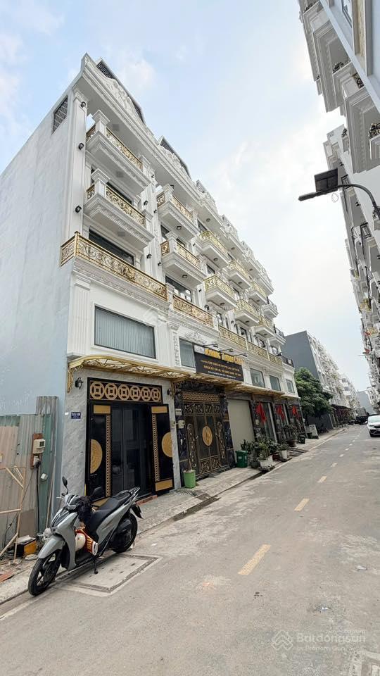 Bán nhà mới đẹp hẻm ô tô hương lộ 2, dt 4 x 14m, 4 tấm, 7.5 tỷ.