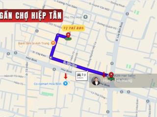 Bán nhà mặt tiền nội bộ phường hiệp tân, 4 x 19m, 3 tấm, 9.2 tỷ. (gần ngã tư hòa bình)