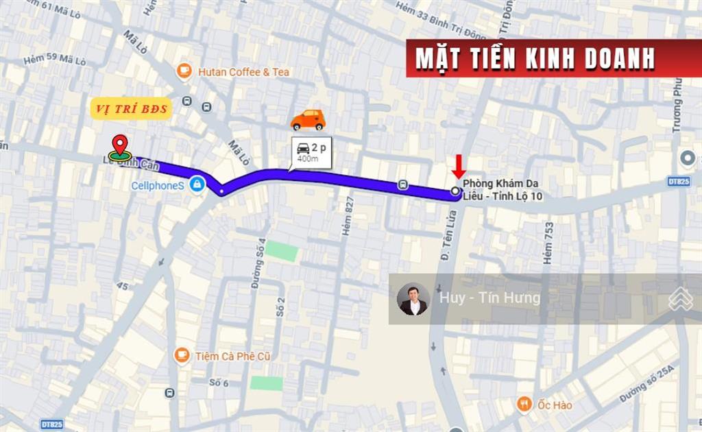 Bán nhà mt kinh doanh, đường lê đình cẩn, 4 x 20m, cấp 4, giá 7.7 tỷ