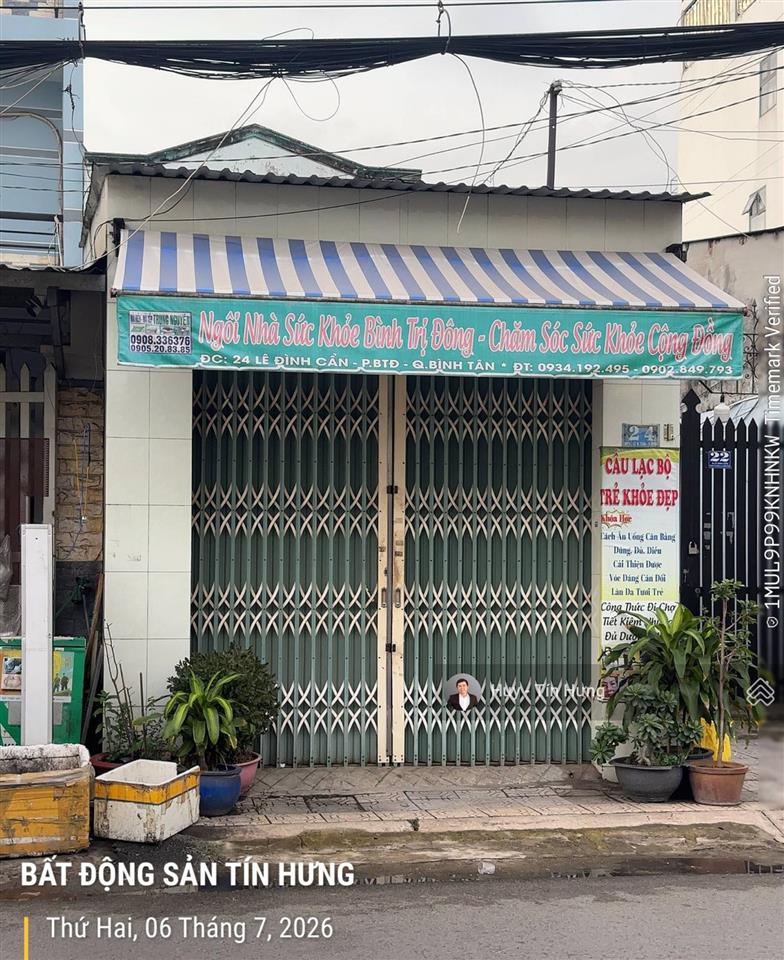 Bán nhà mt kinh doanh, đường lê đình cẩn, 4 x 20m, cấp 4, giá 7.7 tỷ
