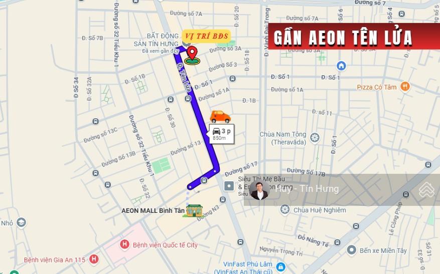 Bán nhà khu tên lửa, mt đường số 26, dt 6 x 20m, 3.5 tấm, 15.3 tỷ. gần aeon mall