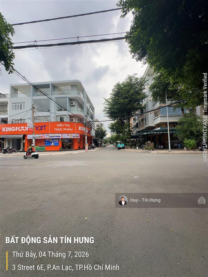 Bán nhà khu tên lửa, mt 3 đường số 6e, dt 4 x 18m, 1 lầu, 8.4 tỷ. gần chợ tiện kinh doanh