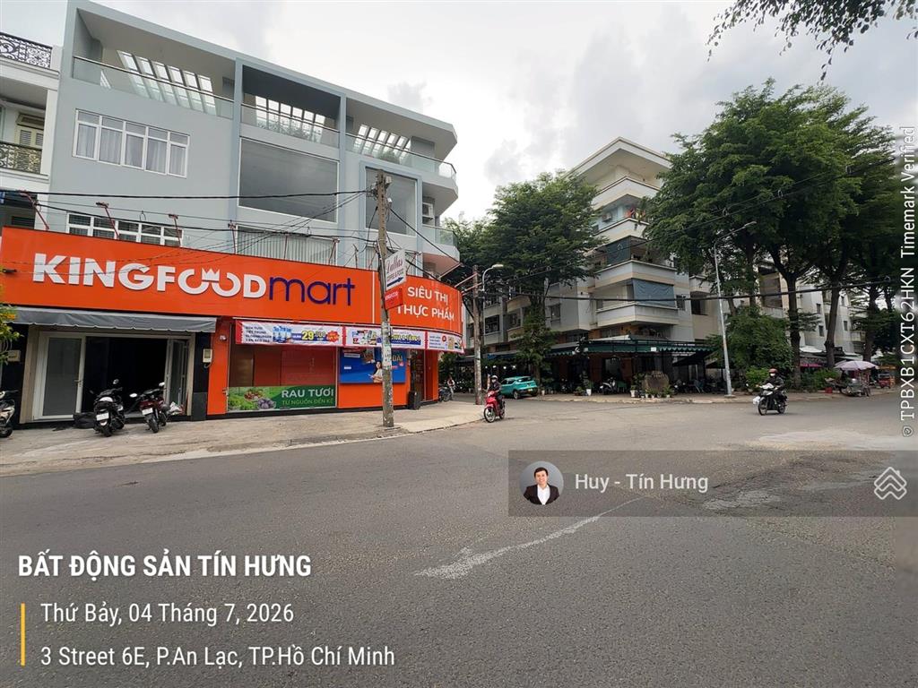 Bán nhà khu tên lửa, mt 3 đường số 6e, dt 4 x 18m, 1 lầu, 8.4 tỷ. gần chợ tiện kinh doanh