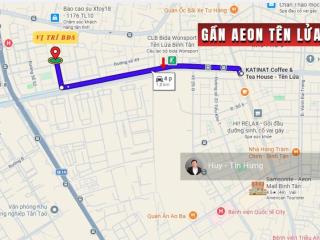 Nhà góc 2mt 400m2, đường nội bộ 50b gần siêu thị aeon mall tên lửa, 20 x 20m, 3 tấm, 39.5 tỷ