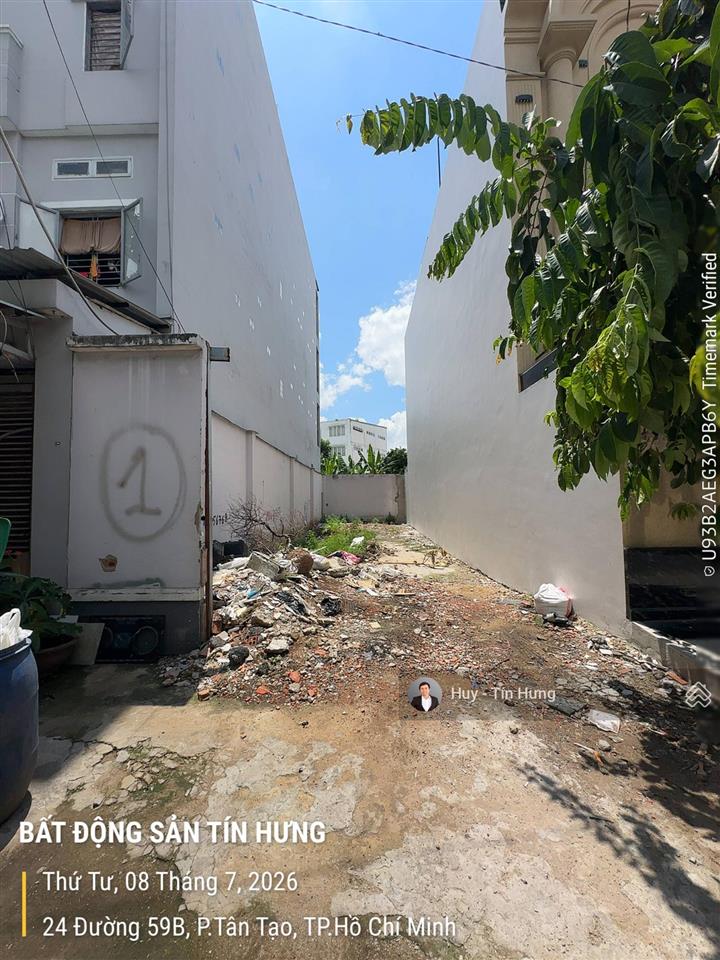 Bán đất đường nội bộ 59b, gần siêu thị aeon mall tên lửa, 5 x 20m, 7.9 tỷ