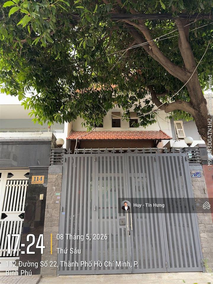 Bán nhà khu bình phú, mt đường số 22, dt 4 x 19m, 3.5 tấm, 13 tỷ. gần siêu thị mega