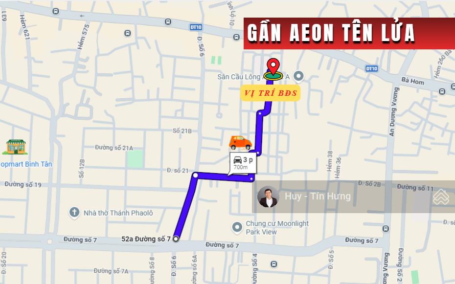 Bán nhà góc 2mt phùng tá chu, 4.6 x 15m, cấp 4, giá 7.7 tỷ. gần aeon mall tên lửa