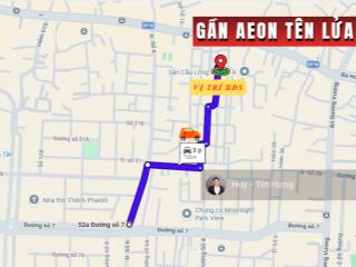 Bán nhà góc 2mt phùng tá chu, 4.6 x 15m, cấp 4, giá 7.7 tỷ. gần aeon mall tên lửa