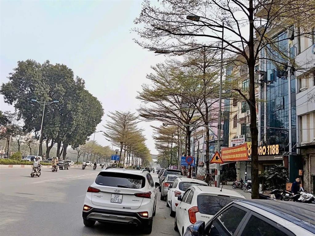 Giảm chào bán gấp siêu phẩm mặt đường láng đống đa sát cầu giấy, lô góc dt 110m 4t mt 7m giá 68.6tỷ