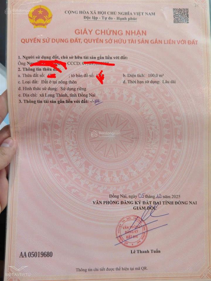 Century city  1 lô sổ sẵn gần công viên lớn, không lỗi phong thủy,giá bán nhanh trong tháng 2ty350