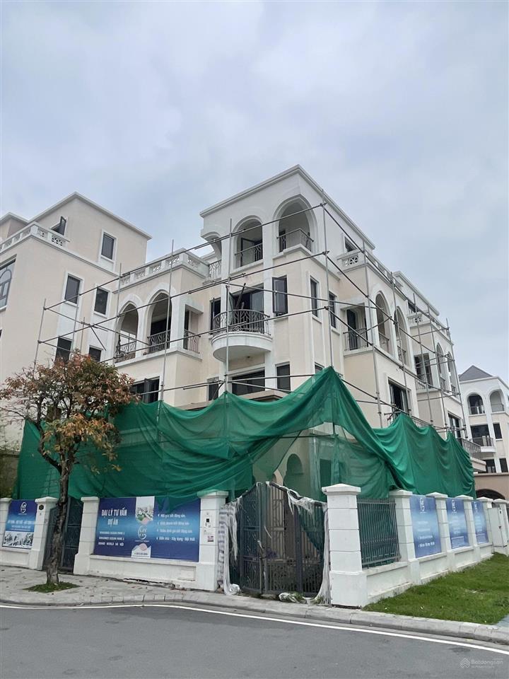 Bán biệt thự cọ xanh biệt thự đơn lập cọ xanh đối diện công viên sông căn góc 210m2 giá 31 tỷ