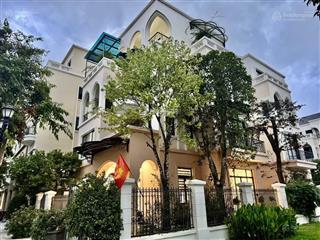 Bán biệt thự cọ xanh biệt thự đơn lập cọ xanh đối diện công viên sông căn góc 210m2 giá 31 tỷ