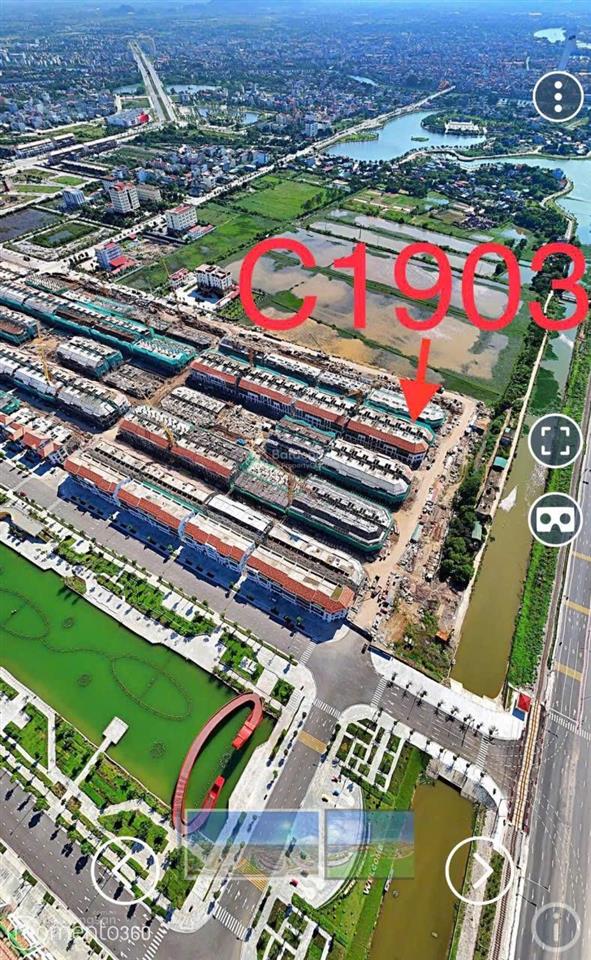 Chỉ 5ty5 sở hữu ngay căn liền kề vị trí vàng dự án sun hà nam, cách phố đi bộ trống đọi tam 100m