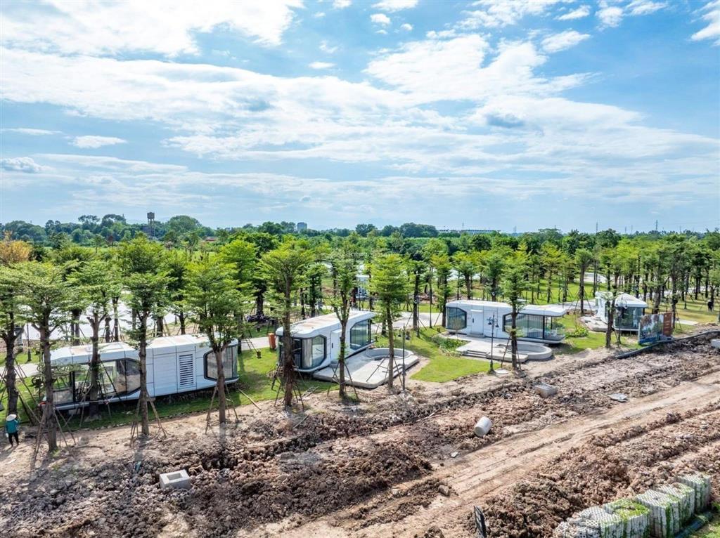 Vốn 3ty5 sỡ hữu nhà phố cách hồ tây 15p di chuyển diện tích 50m2 xây 4 tầng tại dự án noble tây tl