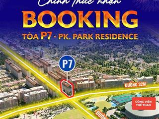 Booking tòa p7 vị trí trung tâm của trung tâm căn 1pn +, giá 1 tỷ 6 ck 19% quý 2/2027 nhận nhà