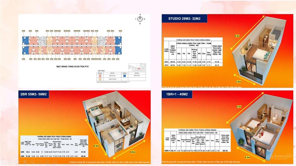 Siêu phẩm tòa p7 1pn + 1 khách, 3 ngủ full giá 1.6 tỷ, ck 19%, quý 2/2027 nhận nhà ở ngay!