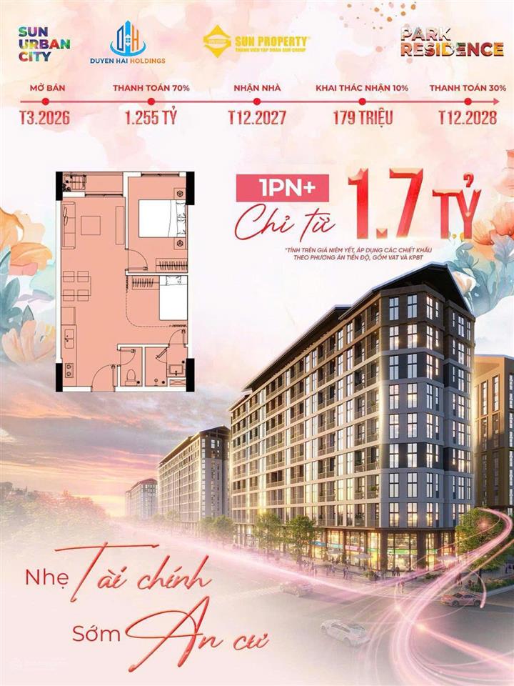 Quỹ ngoại giao căn 3pn 70m2 tòa p12 trung tâm khu park giá chỉ 1 tỷ 7 bao gồm vat, kpbt