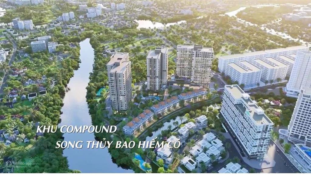 Mở bán giới hạn 24 căn nhà phố compound mặt tiền view kênh đào tại kdt mizuki park nam long