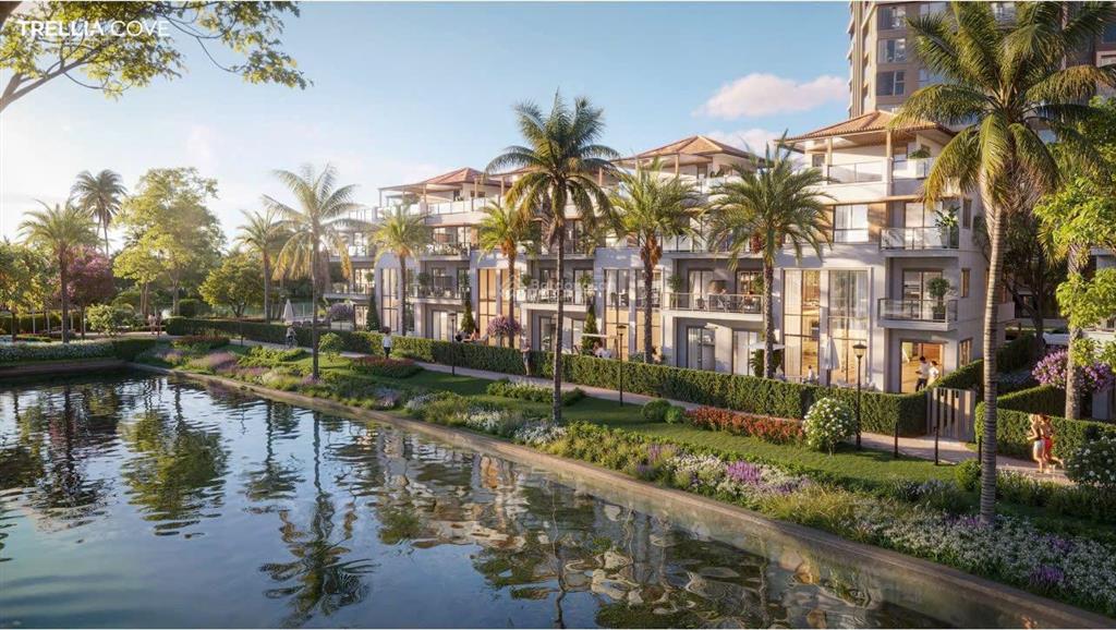 Mở bán giới hạn 24 căn nhà phố compound mặt tiền view kênh đào tại kdt mizuki park nam long