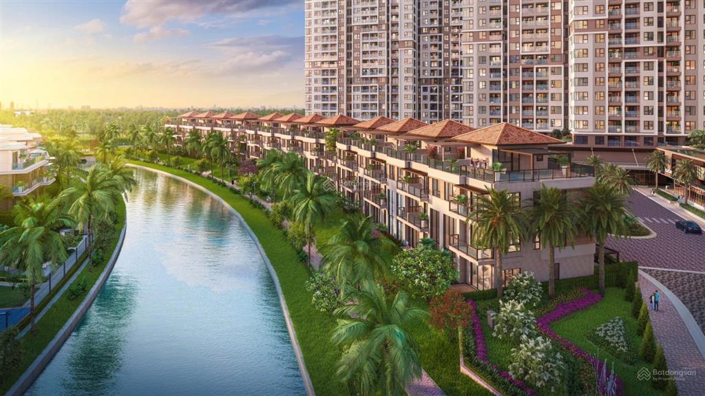 Mở bán căn bìa cuối cùng mặt tiền view kênh đào dự án trellia cove mizuki park nam long giá gốc cdt