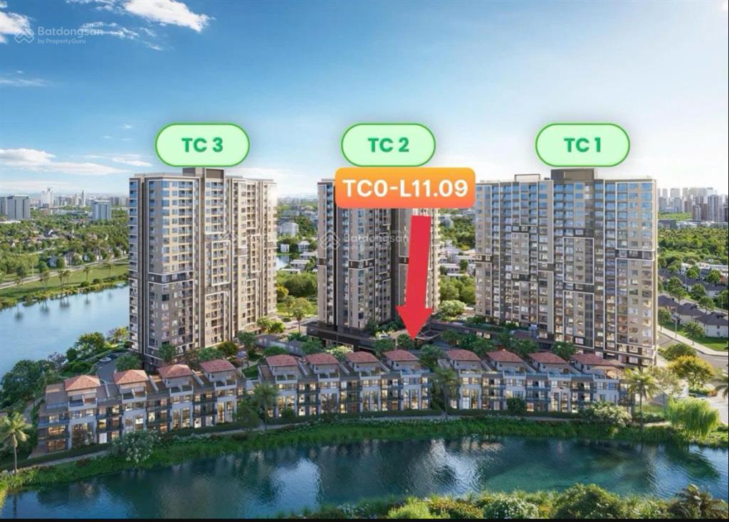 Mở bán căn bìa cuối cùng mặt tiền view kênh đào dự án trellia cove mizuki park nam long giá gốc cdt