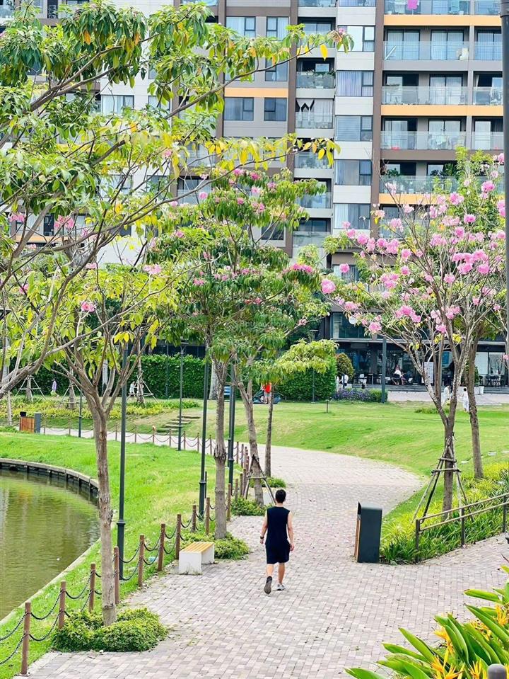 Chính chủ cần bán căn hộ sân vườn 85m2 tòa panorama đã có sổ hồng giá tốt thị trường nhà mới