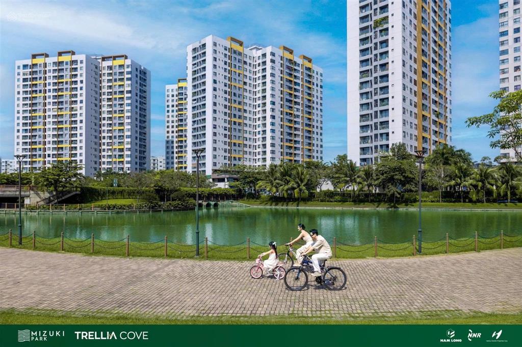 Cần bán căn 58m2 thiết kế 2pn 1wc góc duy nhất tại mizuki park đã có sổ hồng giá 3.6tỷ sổ hồng sẵn