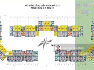 Bán căn thương mại 63m2 3 ngủ 2 vs thăng long green city, ct3 kim chung, đông anh