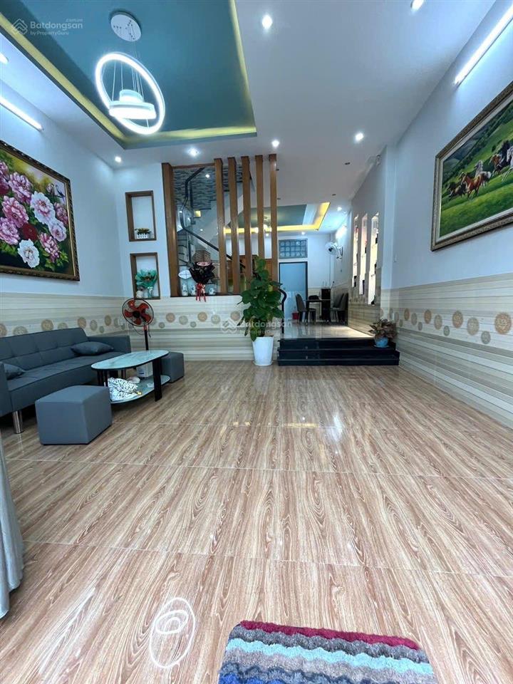 Bán nhà ở ngay 65m2 (5x15), 2 tầng btct, full nội thất, an ninh, dân trí lê văn khương chỉ 4xt