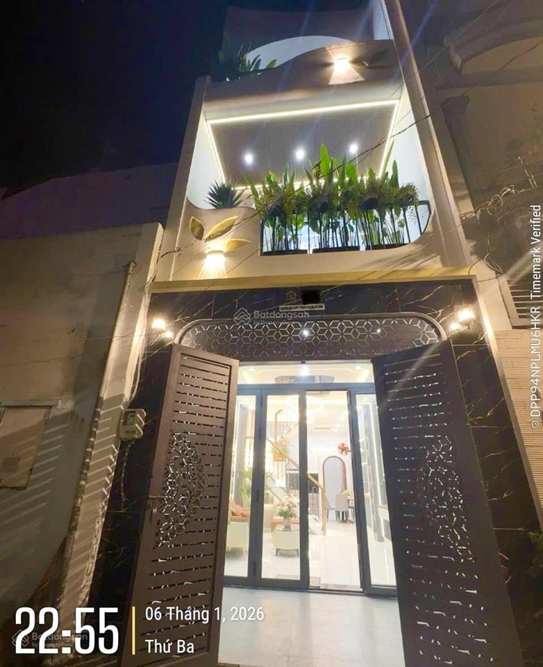 Hẻm xe hơi phạm văn chiêu  sát nguyễn văn khối  5pn full nội thất  7.2 tỷ