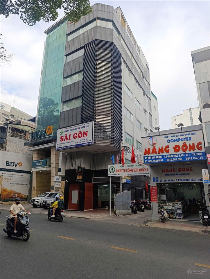 Bán gấp trong tháng  bán nhà mặt tiền bùi thị xuân 127m² 7 tầng  80 tỷ