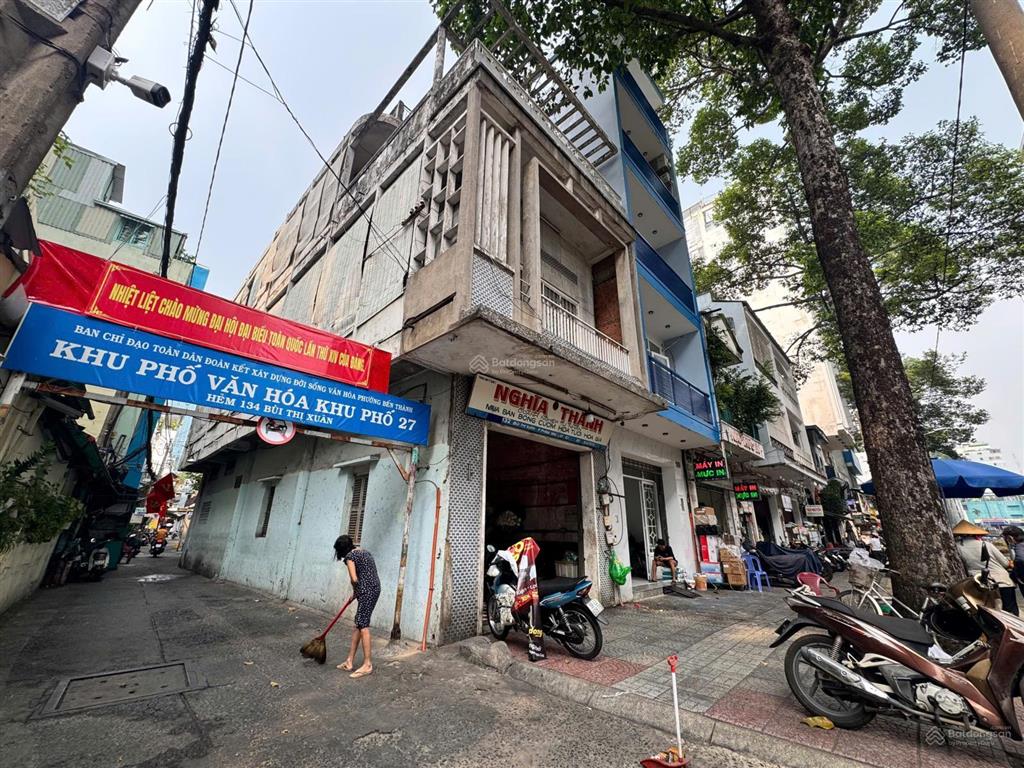 Bán nhà góc 2 mặt tiền bùi thị xuân quận 1  khu vực kinh doanh nhiều khách sạn & nhà hàng cao cấp
