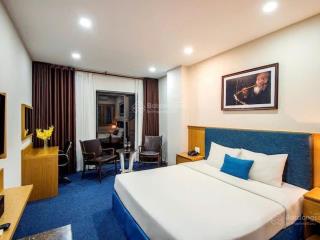 Giảm 25 tỷ. toà khách sạn cách chợ bến thành 700m, hầm 7 tầng 8.3mx24m có 34 phòng. hđt 400tr/th