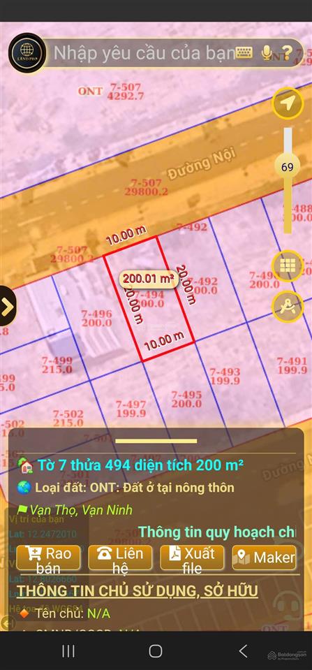 Bán đất tđc ninh mã, cạnh nút giao cao tốc, vị trí vàng tại kkt vân phong
