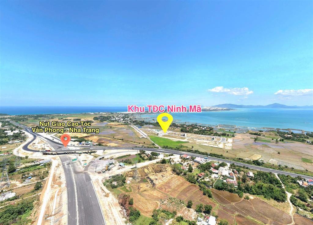 Bán đất tđc ninh mã, cạnh nút giao cao tốc, vị trí vàng tại kkt vân phong