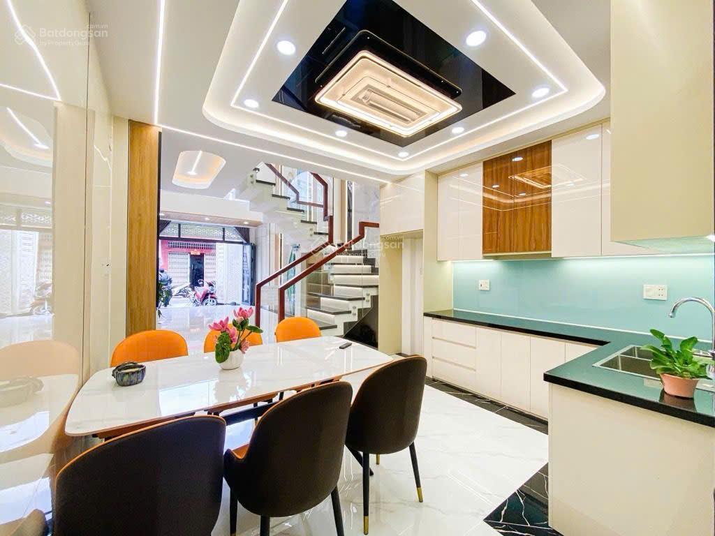 Siêu phẩm nhà mới  ngay ngã tư 4 xã  hẻm xe tải tránh  nhà 5 tầng 4 x 16m nhỉnh 7 tỷ.