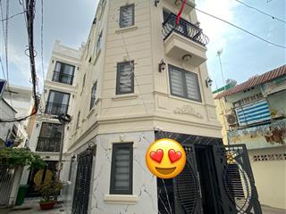 Hẻm xe hơi cầm bá thước  nhà mới 5 tầng  4 pn 6 wc