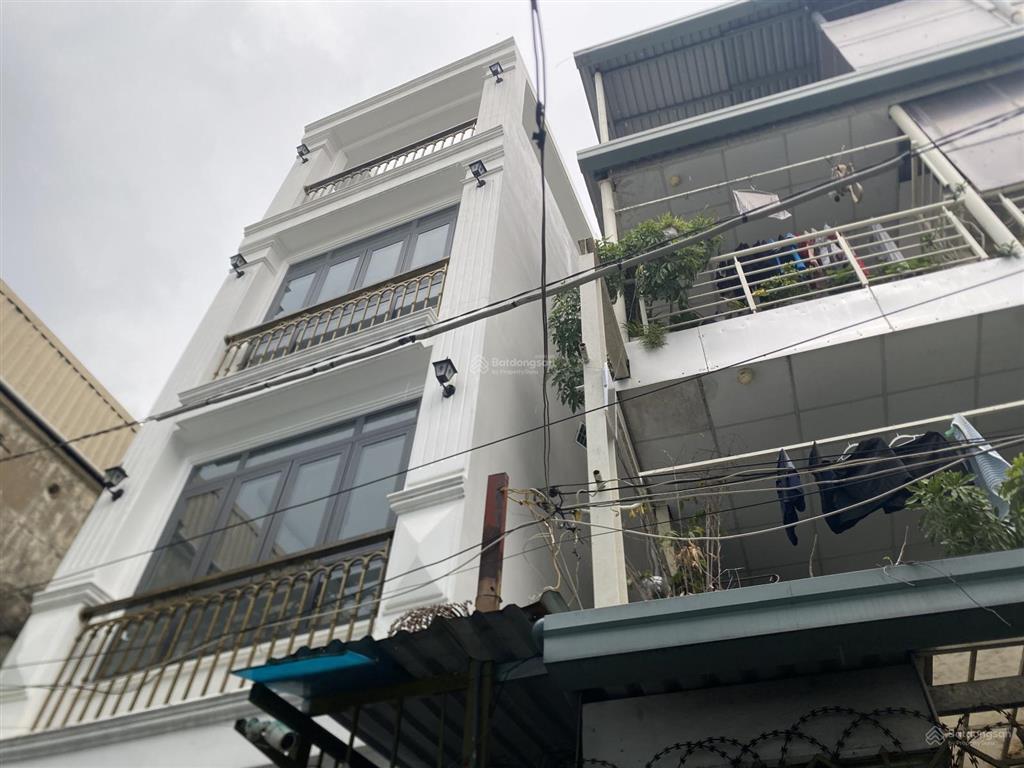 Nguyễn văn đậu  bình thạnh  41m2  4 tầng xây mới  hẻm xe hơi