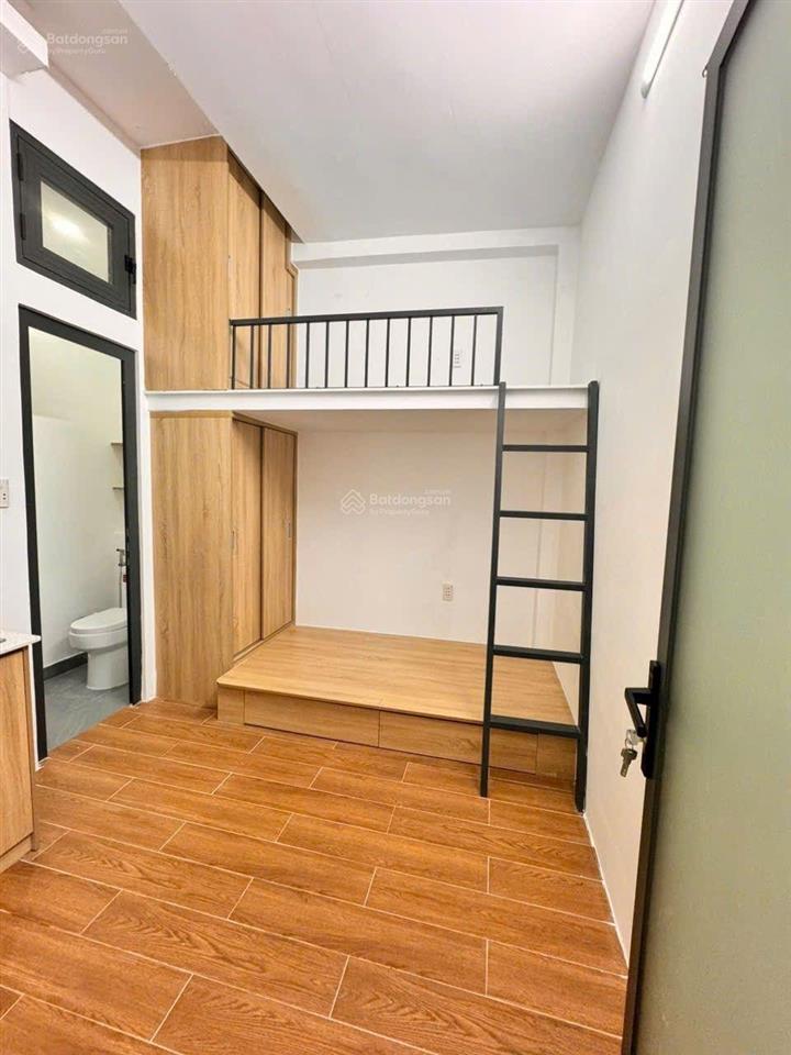 Bán nhà căn hộ dịch vụ nguyễn cửu vân giáp q1  4 tầng 9 chdv full nt thu nhập 45 triệu/tháng