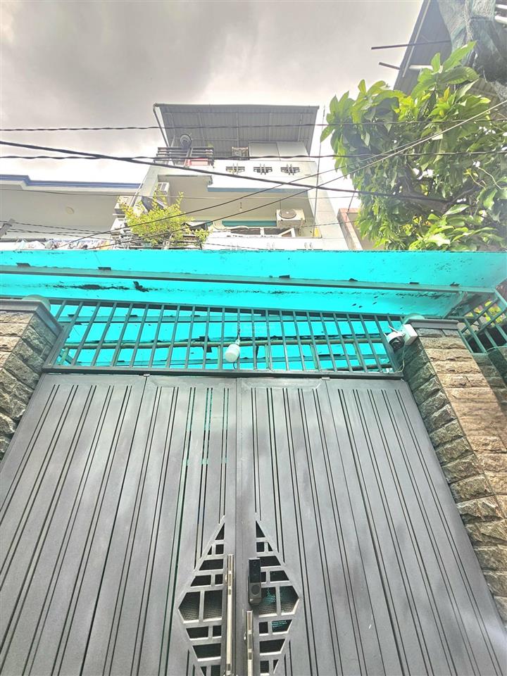 Bán nhà hẻm chu văn an, diện tích gần 89m2, ngang 4.6  trệt 3 lầu sân thượng có 9pn