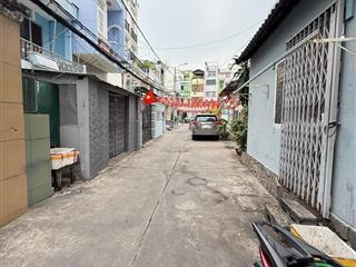 Hẻm xe hơi tránh sau lưng chợ bà chiểu thông lê văn duyệt  4.2*19 dt 80m2 gpxd 5 tầng