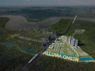 Bán gấp căn 1pn khoáng nóng tự nhiên alumi alluvia city đô thị khoáng nóng đầu tiên bên sông hồng